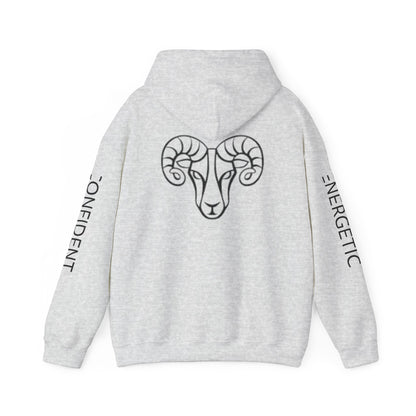 Unisex Heavy Blend™ Hooded Sweatshirt - Zodiac Signs- Aries