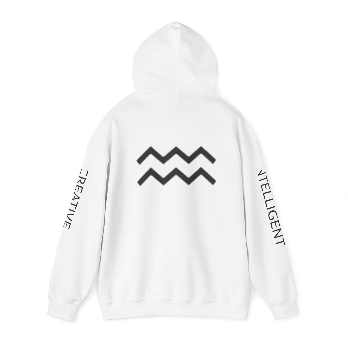 Unisex Heavy Blend™ Hooded Sweatshirt - Zodiac Signs - Aquarius