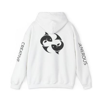 Unisex Heavy Blend™ Hooded Sweatshirt - Zodiac Signs - Pisces