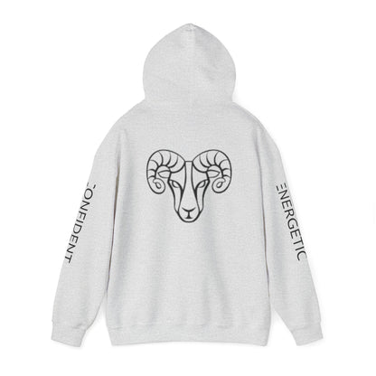 Unisex Heavy Blend™ Hooded Sweatshirt - Zodiac Signs- Aries