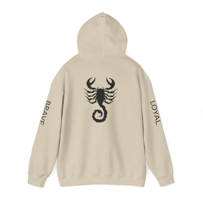 Unisex Heavy Blend™ Hooded Sweatshirt - Zodiac Signs - Scorpio