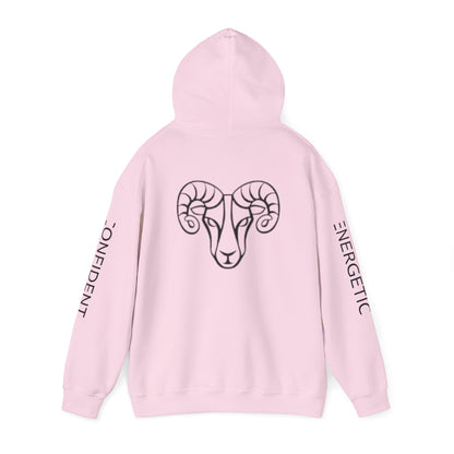 Unisex Heavy Blend™ Hooded Sweatshirt - Zodiac Signs- Aries