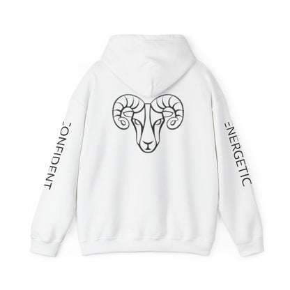 Unisex Heavy Blend™ Hooded Sweatshirt - Zodiac Signs- Aries