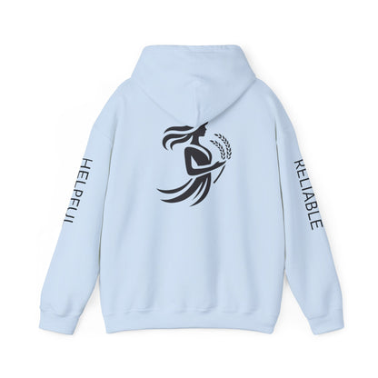 Unisex Heavy Blend™ Hooded Sweatshirt - Zodiac Signs - Virgo