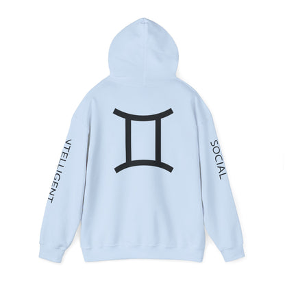 Unisex Heavy Blend™ Hooded Sweatshirt - Zodiac Signs - Gemini