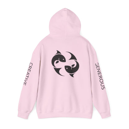 Unisex Heavy Blend™ Hooded Sweatshirt - Zodiac Signs - Pisces